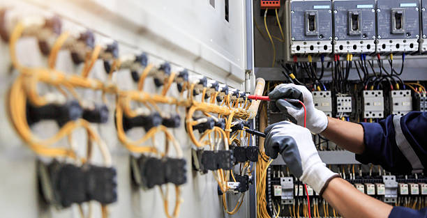 Professional Electrician technician working in Bass Lake, IN